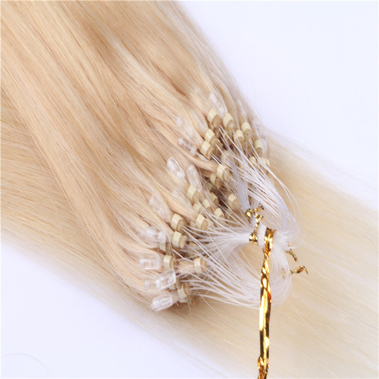 Micro Ring Hair Extension with Beads 100 Strand a Pack WK028