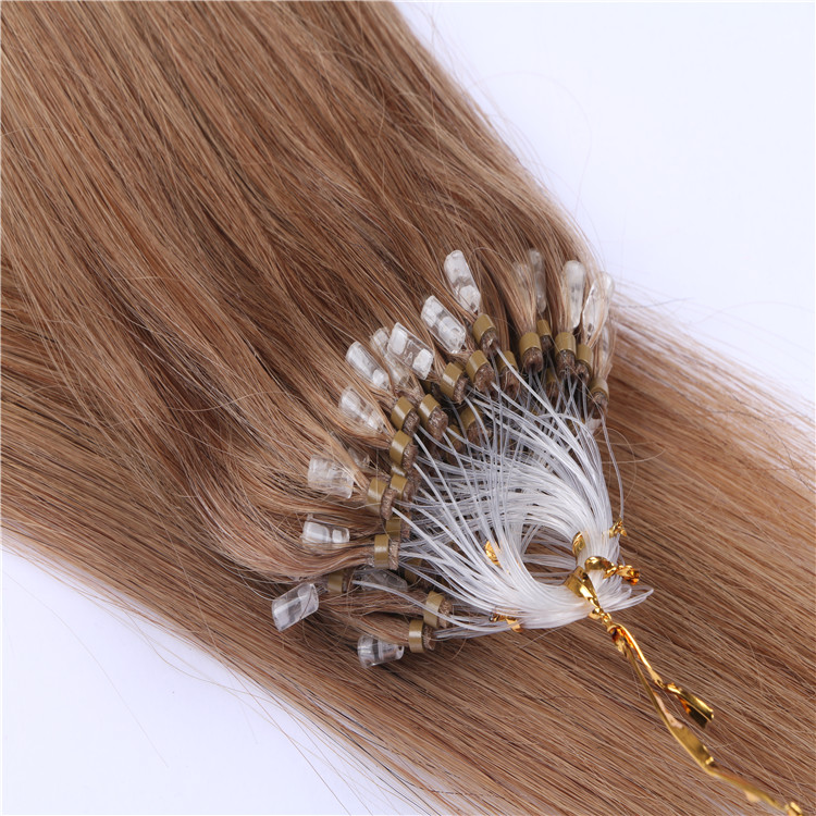 Micro Ring Hair Extension with Beads 100 Strand a Pack WK028