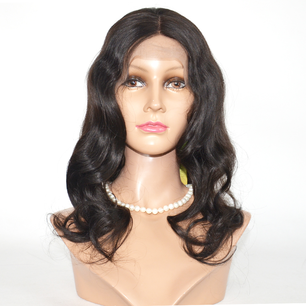 Whole sale Mongolian curly wig,hand tied silk top wig,100 % brazilian human hair wigHN304