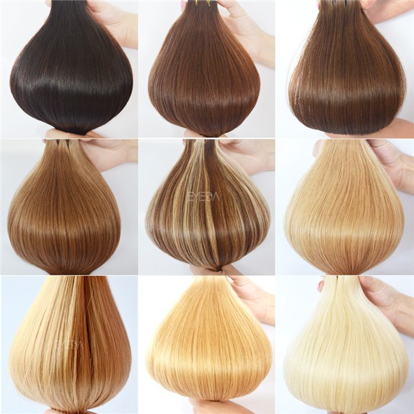 Virgin Cuticle Blond Russian Human Hair Tape Hair Extension ZJ0008