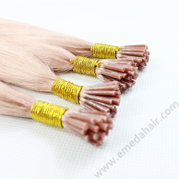 I tip extensions,pink i tip hair extensions,stick/i tip hair extension HN 356