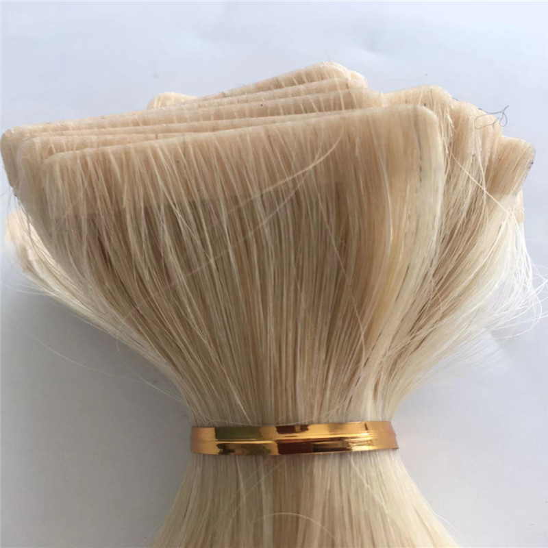 Human Hair Extensions Supplier Skin PU Weft Virgin Remy Hair Body Wave Hair WK104