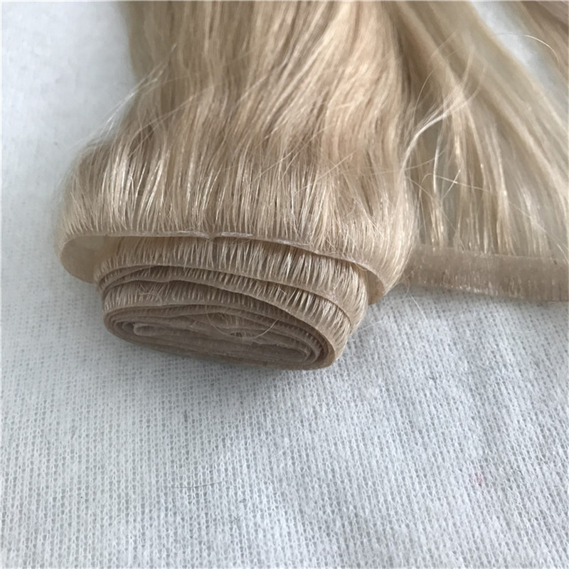 Human Hair Extensions Supplier Skin PU Weft Virgin Remy Hair Body Wave Hair WK104