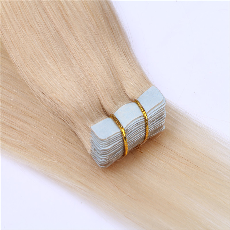 Tape In Hair Extensions Real Human 30 Color Available Straight Hair WK093