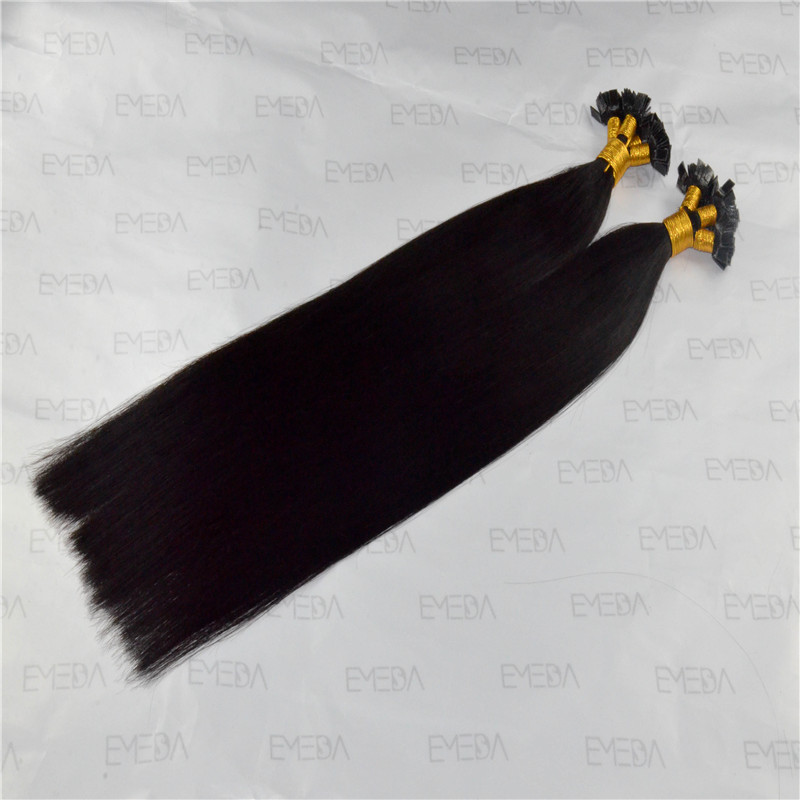 Remy hair extensions pre-bonded Brazilian flat tip hair WK088