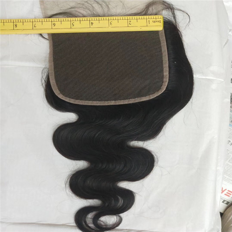 Lace Closure 6x6 and 7x7 Lace Natural Black Various Texture WK037