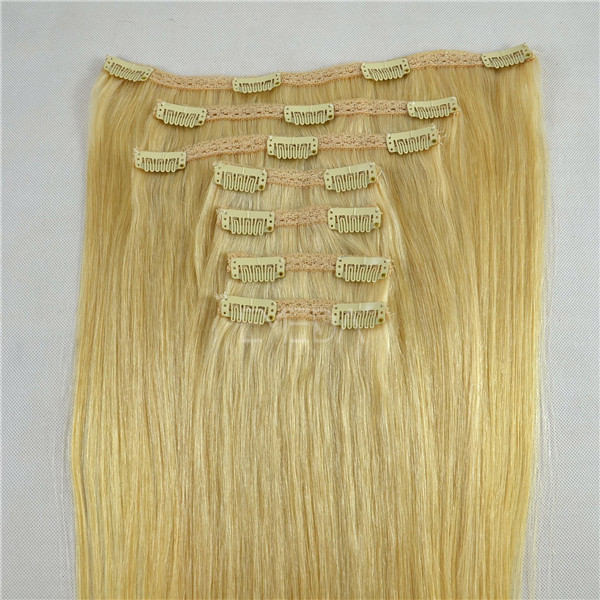 EMEDA clips in hair extensions Factory real hair extensions wholesale price list HW071