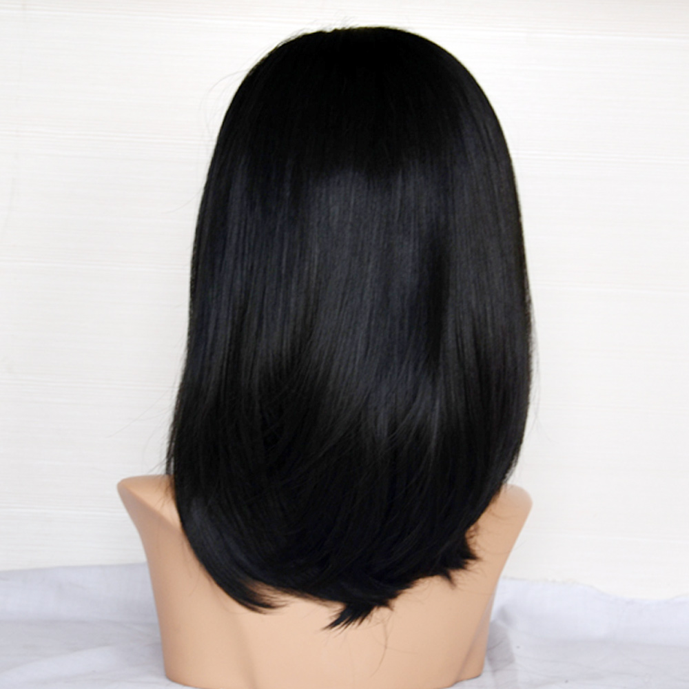 Lace Front Wig Virgin Human Best Quality Hair Wig   LM055