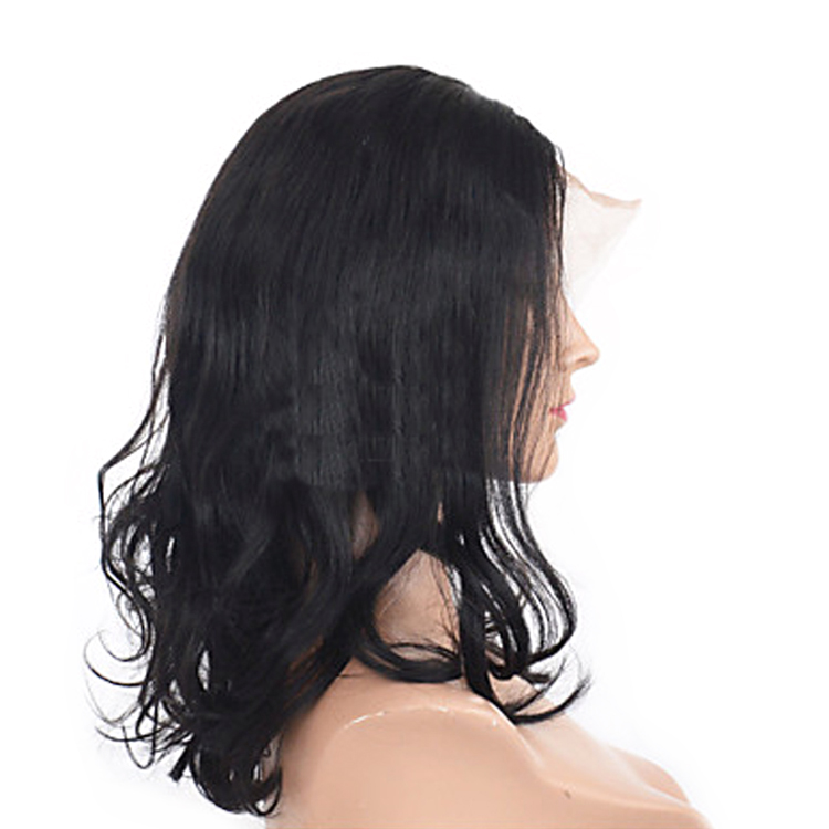 Best Lace Front Wigs In China Supplier Body Wave Soft And Silk Human Hair Wigs  LM248