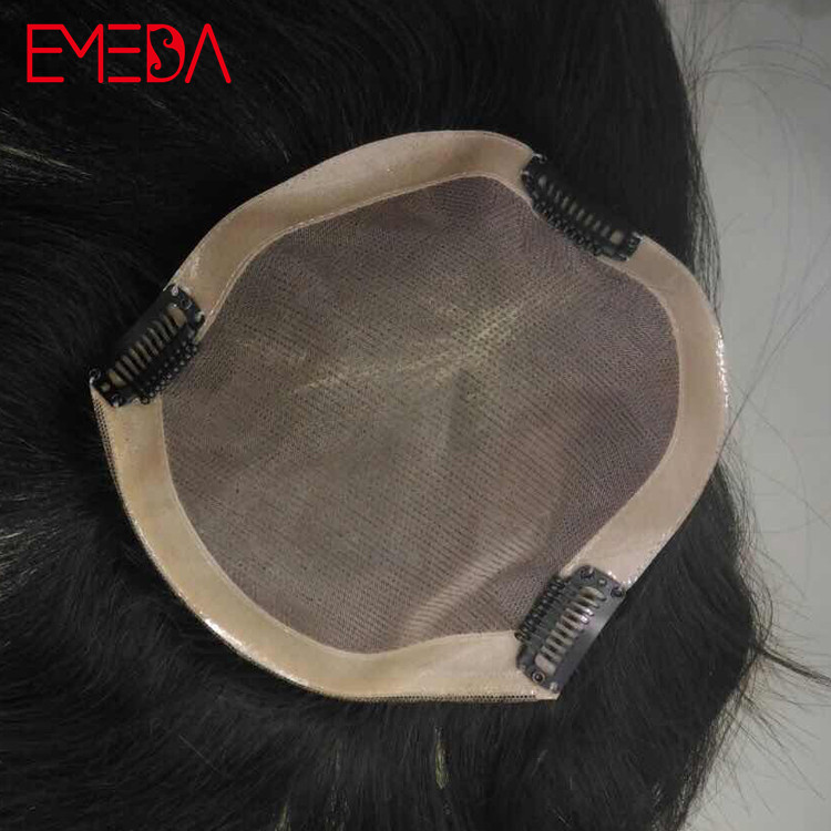 Customized hair toppers for womens different women hair pieces toupees closure YJ307