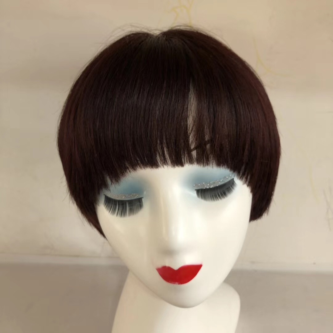 Short Hair Wig Bob Style Red Front Lace or Full Lace WK011